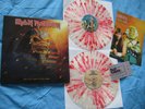 iron maiden - 2LP - CLEAR/RED SPLATTER VINYL  +POSTER+TICKET -LIMITED  - NEW