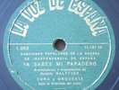 Spanish Civil War Songs Moriche Rodolfo Halffter 78RPM Chant du Monde 1002