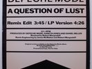 DEPECHE MODE A Question Of Lust SIRE 12