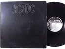 AC/DC Back In Black ATLANTIC LP VG+ embossed cover a