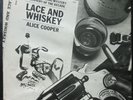 Alice Cooper ‎– Lace And Whiskey -  1977 LP record excellent, cover G+