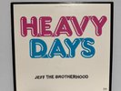 JEFF The Brotherhood Heavy Days LP Marbled Pea Green Brick Red 2012 Reissue