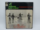 Rare Beatles French LP LSO 101  4 Garçons dans le vent Type 3 label BLEU BIEM