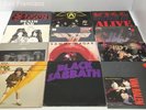 ACDC Black Sabbath Queen Sammy Hagar Kiss Van Halen Aerosmith Helix Saxon LP SET