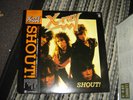 X-Ray - Shout  Japan Vinyl LP Lyrics E/E