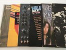 6 Rock Heavy Metal LP Records Judas Priest Silver Metre Machine Head +