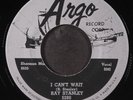 RAY STANLEY: i can't wait / over a coke ARGO 7