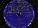 BIG BOY TEDDY EDWARDS: w-p-a blues / louisiana DECCA Single 78 RPM