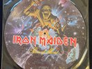 Iron Maiden Vintage Vinyl Piece of Mind 1983 PICTURE DISC Original