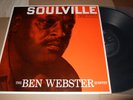 BEN WEBSTER QUINTET : SOULVILLE MONO LP VERVE 2304314 GERMANY