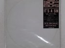 PET SHOP BOYS IT'S A SIN TOSHIBA EMI PRP8299 Japan PROMO VINYL 12
