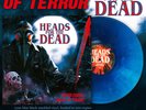HEADS FOR THE DEAD - never ending night of terror LP blue marbled