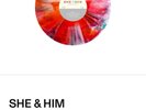 She And Him A Very She And Him Christmas Blood Record Vinyl Presale 12 12 25
