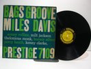 MILES DAVIS Bags Groove Prestige LP 7109 MONO  1957 Monk Rollins RVG DG