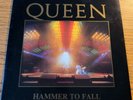 QUEEN Hammer To Fall 7 inch single. UK 1984. EMI QUEEN 4. Withdrawn live picture