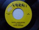 JUNIOR THOMPSON 45 'WHO'S KNOCKING? USA TUNE KILLER 1956 ROCKABILLY 1950S 2ND M-