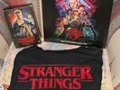 Stranger Things Bundle: Season 3 Fireworks Splatter Vinyl, S1 VHS Blu-ray Set &