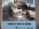RAILROAD reading 2124 / sounds of trains in motion ( sound ) LP Vinyl - Rare Fin