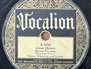 PRE WAR COUNTRY BLUES  78  HENRY THOMAS John Henry / Cottonfield Blues VOCALION