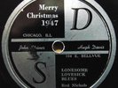 78 RPM RECORD RED NICHOLS BLUES & CASINO SIMPSON AFTER SPECIAL LIMITED CHRISTMAS