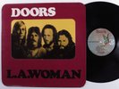 DOORS L.A. Woman ELEKTRA LP VG+ die-cut window cover b