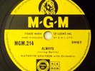 Kathryn Grayson - Always / Wanting You (Shellac, 10