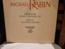 Michael Rabin Violin Concerto Bruch Wieniawski Angel ANG35484 EX Vinyl EX Cover