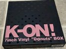 k-on 7inch vinyl donuts box Limited Edition K-On  Anime
