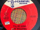 LEE WILLIAMS & THE CYMBALS - I'll Be Gone / I Love You More / RARE SOUL 45