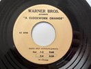 RARE Promo A Clockwork Orange Radio Spot Accouncements 45 - Warner Bros VG++