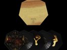 SUB FOCUS - Contact Heptagonal Gold Vinyl Signed Art Card IN HAND SEALED