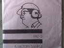 FAC-2 - A Factory Sample, 2 7” Vinyls, 1979 - Factory Records, Manchester