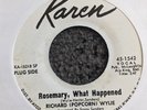 RICHARD POPCORN WYLIE ROSEMARY WHAT HAPPENED 70S PRESS