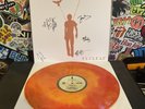 FLYLEAF Self Titled VG++ RED/YELLOW GALAXY VINYL W/HYPE AUTOGRAPHED ALBUM ART