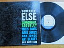 Cannonball Adderley - Somethin' Else-Orig Blue Note 1595 Mono Pressing RVG Ear