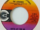 The Ledgends  -   Gotta Let You Go -   CUR Records Rare 70s Soul 45 7