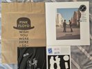 Pink Floyd Wish You Were Here 50 White Vinyl LP Brain Damage Fanzine London Set
