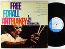 Art Blakey & Jazz Messengers - Free For All LP - Blue Note Mono RVG Ear NY USA