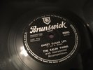 THE KALIN TWINS :  SWEET SUGAR LIPS  /  MOODY.  UK. 78.rpm (1959)