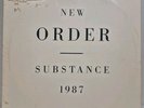 1987 New Order Substance Double LP Album Record Joy Division *VG+*