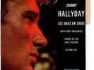 Johnny HALLYDAY   Les Bras en croix    LETTRAGE BLANC  languette  7