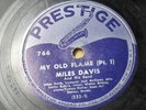 Miles Davis My Old Flame Pt. 1-2 Prestige 766 E- Sonny Rollins