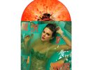 Taylor Swift THE LIFE OF A SHOWGIRL: LIT MY SKY UP ORANGE METALLIC VINYL In Hand