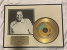 Frank Sinatra My Way Limited Edition 24Kt Gold Plated Vinyl Record 2958 of 5,000