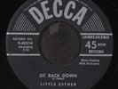 LITTLE ESTHER: sit back down / he's a no good man DECCA 7