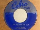 Mod Frantic R&B Dancer 45 HAROLD BURRAGE She Knocks Me Out/A Heart Cobra HEAR