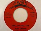 Modern Soul 45 JOHN SIMEONE Who Do You Love/Forever (Disco) TNT HEAR Rare Killer