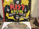Kiss Kiss Kruise X Psycho Circus LP Record Silver Etched Vinyl