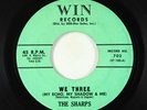 Doo-Wop 45 - Sharps - We Three/Teen Age Girl - Win VG+