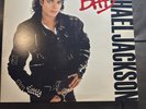 Michael Jackson Bad EX   LP EPIC 40600 w/Lyric Sleeve & Club Membership Insert